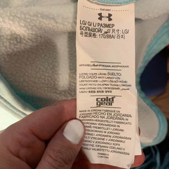 Under Armour Loose Coldgear Storm Hoodie - Picture 4 of 8